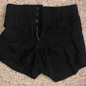 High waisted Jean shorts